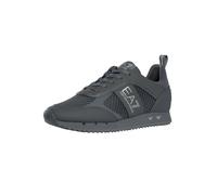 EA7 de los hombres Zapatillas deportivas de malla con logotipo deportivo, Gris
