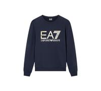 EA7 Emporio Armani 7M001191AF17787 - Sudadera para hombre con cuello redondo y logotipo de la serie "Logo", turquesa, XXL