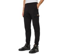 EA7 Emporio Armani 8NPP67PJVRZ 8058997874137 - Pantalones de algodón para hombre, Negro Dorado(208), M