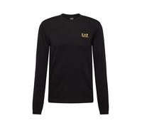 EA7 Emporio Armani Camiseta dorado / negro, Talla XXXL