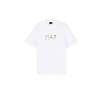 EA7 Emporio Armani Camiseta 'EA7 EMPORIO ARMANI JERSEY T-SHIRT T-Shirt e Polo' blanco M blanco