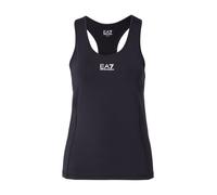 EA7 Emporio Armani Camiseta funcional 'TANK' negro / blanco L negro / blanco