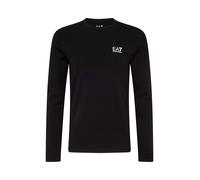 EA7 Emporio Armani Camiseta negro / blanco L negro / blanco