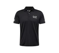 EA7 Emporio Armani Camiseta negro / blanco, Talla XXL