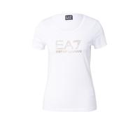 EA7 Emporio Armani Camiseta oro / blanco XS oro / blanco