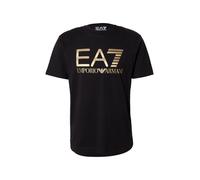 Emporio Armani EA7 Camiseta TRAIN LOGO SERIES M TEE BIG LOGO SS - TRAIN LOGO SERIES M TEE BI in Negro EU M