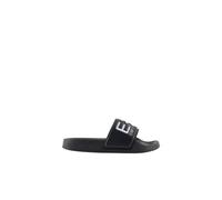 EA7 Emporio Armani - Chanclas de playa para niño con maxi logo 7Y000037AF15118 8059797136623 - 40, Negro , 37 EU