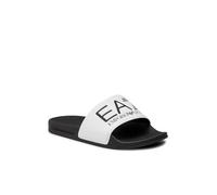EA7 Emporio Armani Chanclas niño con maxi logo XSPS10XCC22 8053616551703 - 32, Color blanco., 31 EU
