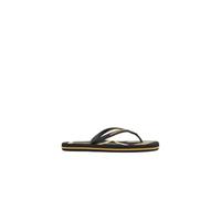EA7 Emporio Armani - Chanclas para hombre de goma con logotipo 7X000659AF22188, Negro y dorado., 41 EU