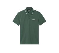 EA7 Emporio Armani Core Identity 8NPF16 - Polo de piqué elástico para hombre, Verde Cilantro, XL