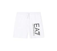 EA7 Emporio Armani - Pantalón corto para hombre, Core Identity, de algodón, 7M001414AF22266 8033920030446 - XXS, blanco / negro, M