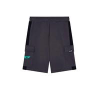 EA7 Emporio Armani Pantalón 'EA7 EMPORIO ARMANI kids BERMUDA FELPA BERMUDA' gris 152 gris