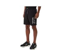 EA7 Emporio Armani - Pantalones cortos para hombre Visibility de puro algodón 7M001315AF13512 8033920108374-3XL, Negro , XXL