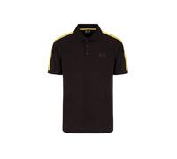 EA7 Emporio Armani - Polo para hombre con logotipo de la serie de algodón 3DPF23PJ02Z 8057970709428, Negro , L