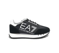EA7 Emporio Armani Runner - Zapatillas deportivas, color negro y blanco, negro, blanco y negro., 42 2/3 EU