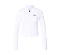EA7 Emporio Armani Sudadera con cremallera negro / blanco M negro / blanco