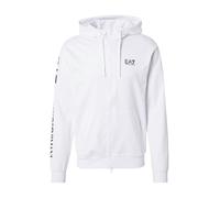 EA7 Emporio Armani Sudadera con cremallera negro / blanco XL negro / blanco
