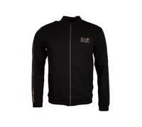 EA7 Emporio Armani Sudadera con cremallera negro / blanco XXL EUR