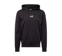 EA7 Emporio Armani Sudadera negro / blanco S negro / blanco