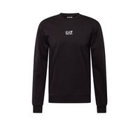 EA7 Emporio Armani Sudadera negro / blanco XL negro / blanco