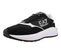 EA7 Emporio Armani Zapatillas Deportivas, Negro y Blanco, Diseño Clásico con Logo (Negro, Sistema Tallas Calzado EU, Adulto, Números, Mediano, 41)