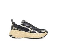 EA7 Emporio Armani Zapatillas Hombre Ultimate C2 Kombra Tech X8X238XK431, Negro y dorado., 42 EU