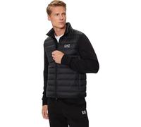EA7 de los Hombres Chaleco de Plumas Tejido, Negro, M