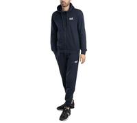 Emporio Armani Chándal hombre EA7 con capucha y cremallera, logo en el pecho Azul XXL