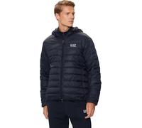 EA7 Hombre Chaqueta Ligera Con Logo En El Pecho, Blue, XS