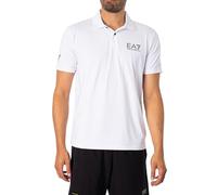 Emporio Armani EA7 Technical Pro Polo Shirt - White-M