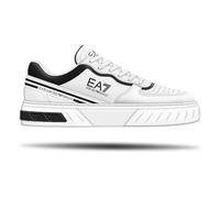 EA7 Premium Corto Zapatillas Blancas/Negras para Hombre, blanco, 43 1/3 EU