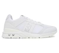 EA7 Zapatillas Emporio Armani White/Silver, blanco y plateado., 36 EU