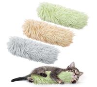 Eaacaa 3 Pack Cat Toys with Organic Catnip Indoor Cushion with Organic Catnip, Plush Cat Toy for Kitten Self-Ocupancy