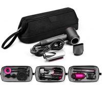 EAAGHK Bolsa de Almacenamiento de Viaje para Secador de Pelo, Funda Plancha Pelo con Asa Portátil Compatible con Dyson Airwrap Styler y Shark Flexstyle, Dyson Supersonic y Rizador, para Viaje