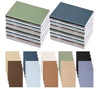 Eaasty 50 cuadernos pequeños de bolsillo pequeños para regalo de regreso a clases, cuadernos de tapa colorida, regalo de primer año para la escuela, aula, compañeros de trabajo, empleados, oficina