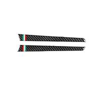 EABBADL Panel de Cambio de Marchas Compatible con Alfa Romeo 159 2005-2023, Fibra de Carbono, decoración Negra.(L)
