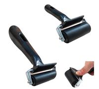 Eabdice 2 Piezas Rodillos de Goma, Rodillo de LinóLeo, Rodillo de Goma Brayer, Los Rodillos se Pueden Utilizar para Pintar y Decorar Muebles y Productos de Madera