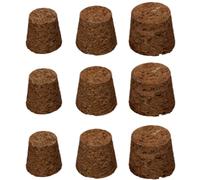 Eabdice 30 Piezas Corchos, Corchos Naturales, Tapones de Corcho, La Boca de la Botella para Varios Recipientes, Botellas, Botellas