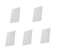 Eabdice 5 Volúmenes Autoadhesivo mini espejo de cristal, Azulejos de mosaico de espejo, Mini Azulejos de Espejo, Aplicable a para Cocina Baño Azulejos Artesanía(plata)
