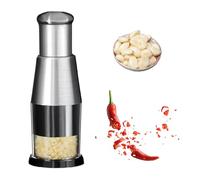Eabdice Multifuncional Molinillo Manual, Picadora de ajo prensado, Alimentos Prensada Picadora Manual De Verduras Cortadora Para Verduras Cebolla Nueces Ensaladas Pimientos