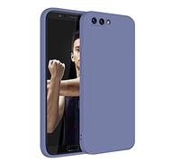 Eabhulie Huawei Honor View 10 Funda, Carcasa de Silicona Líquida Anti-choques Anti-rañazos Protección Case para Huawei Honor View 10 Gris