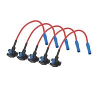 Eacam 5pcs Tap Adapter Holder for Car Auto, Provides One Holder to Protect Existing Circuit, and a Second Holder to Protect New Circuit, Very (Mini)