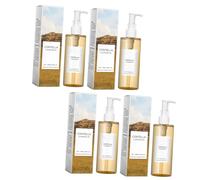 Eacam Aceite Desmaquillante Limpiador de Maquillaje Suave Aceite Limpiador Ligero 4 Piezas 100 Ml Emulsionante Rápido Hidratante No Graso Reparación de la Piel con Extracto Húmedo (100ml*4)