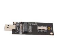 Eacam Adaptador NGFF a USB 3.0 M.2 Key B 3G 4G WWAN LTE Tarjeta Adaptadora Módulo WAN LTE Inalámbrico Adaptador USB de Banda Ancha Móvil Ranura SIM de 6 Pines Plug and P