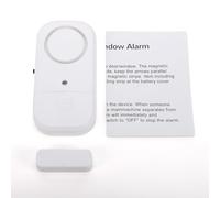 Eacam Alarma de Ventana de Puerta Inalámbrica Inteligente, 125 DB, Sensor Magnetizado para Seguridad en Casa, Oficina, Apartamento, Garaje, Piscina, Ayuda a Disuadir a Intrusos y