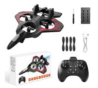 Eacam Avión RC Avión de Espuma EPP 2.4G 3 Modos de Velocidad Mantenimiento Altitud 360 Rollo Una Tecla Dando Vueltas con un Toque Despegue Aterrizaje para Principiantes Juego Al Aire (2)