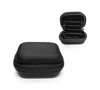 Eacam Bolsa de Almacenamiento de Filtros, Protección Total, Cierre de Cremallera, Tamaño Compacto, con Bolsa de Filtro, Estuche de Transporte Negro Marrón para Filtros (Negro)