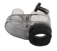 Eacam Bota Antipolvo CNC Transparente de 52 Mm de Diámetro con Cepillo de Nailon para Motores de Husillo, Zapata Antipolvo Transparente con Ajuste Magnético de, Cubierta Antipolvo