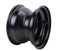 Eacam Buje de Llanta de 16x8-7, Material Acero, Orificio 3 Pernos, Rueda Trasera Delantera ATV Neumático Kazuma Quad UTV 7 Pulgadas, área Contacto con el Suelo D (Negra)