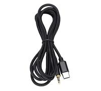 Eacam Cable de para Auriculares Tipo C a 2,5 Mm de para K Series y QC25 1,5 M Negro